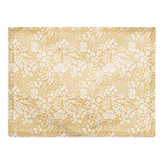 Dainty Floral Cotton Twill Placemat